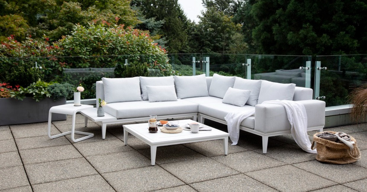 Ratana Lucia Patio Bar Stool with Cushion Perigold